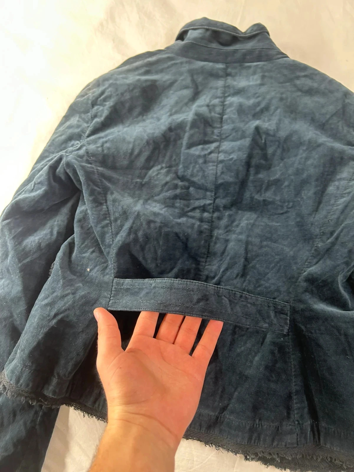 Blazer jaqueta leve azul marinho ap – photo 15